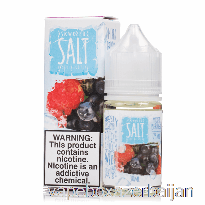 E-Juice Vape ICE Mixed Berries - SKWEZED Salts - 30mL 25mg